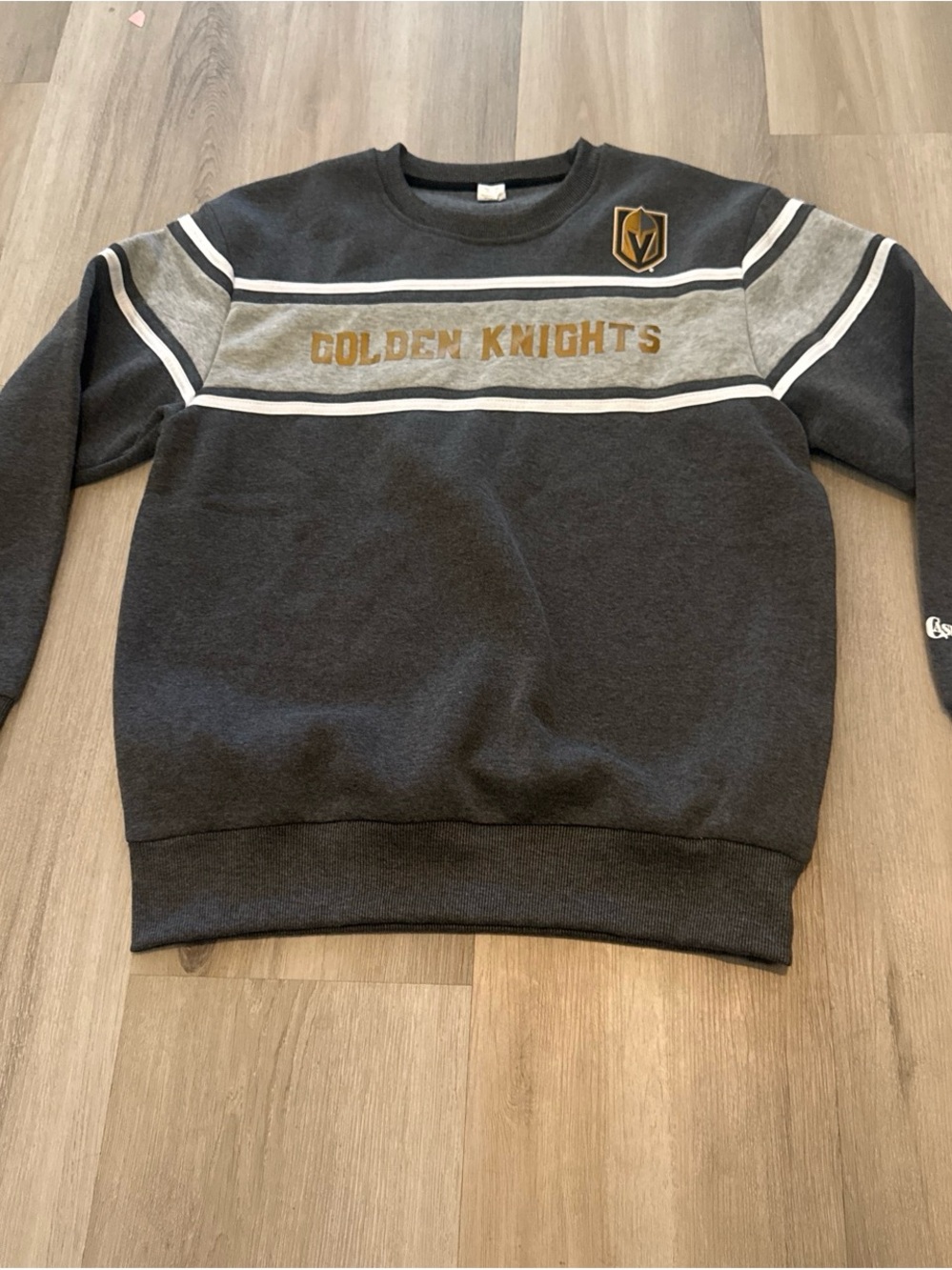 Golden Knights Crewneck Sweatshirt - Black & Gray